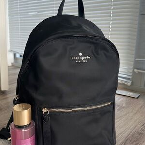 Kate Spade Nylon Black Backpack Big